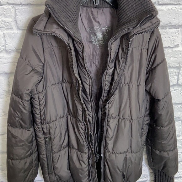 BB Dakota Small Brown Puffer Jacket - Picture 8 of 12